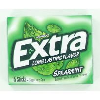 Wrigley's Extra Spearmint Sugarfree Gum, 15-Sticks, 3905