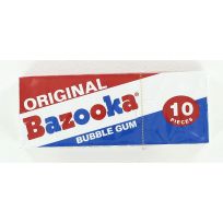 Bazooka Original Bubble Gum, 10-Pieces, 3420