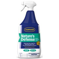 Farnam Nature's Defense Water-Based Fly Repellent Spray, 100551172, 32 OZ