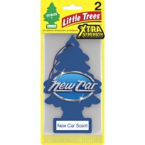 Little Trees® Air Freshener XTRA STRENGTH™ New Car Scent, 2-Pack, U2P-20689