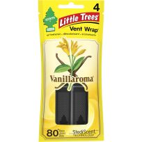 Little Trees® Air Freshener Vent Wrap® Vanillaroma, 4-Pack, CTK-52232