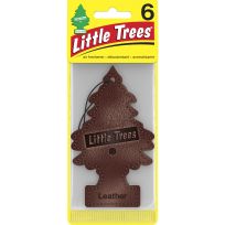 Little Trees® Air Freshener Leather, 6-Pack, U6P-60290