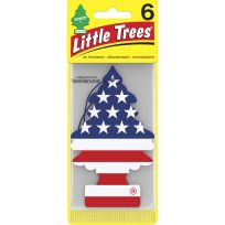 Little Trees® Air Freshener America, 6-Pack, U6P-60945