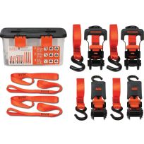 BLACK+DECKER® Ratchet Strap Tie-Down Kit, 8-Piece, BDX1021
