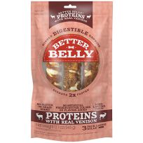 BETTER BELLY® Protein Rolls, Venison, Large, 6-Pack, P-94434, 12.1 OZ