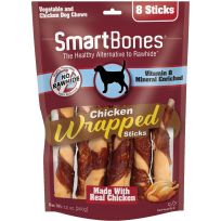 SmartBones® Chicken Wrapped Sticks, 8-Pack, SBCW-02956, 7.0 OZ