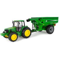 Big Farm John Deere 1:16 Scale 7430 Tractor with Grain Cart, 47681