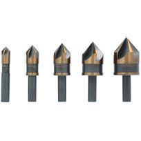 DEWALT Black & Gold Countersink Set, 5-Piece, DWAMDB5SETCS