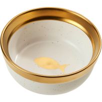 Spot Malibu Cat Dish, 58618, Gold, Small