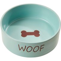 Spot Portofino Dog Dish, 58625, Sky Blue, Medium