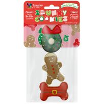 Spunky Pup Frosted Cookie Holiday Dog Treat, 3-Pack, 6263, Large