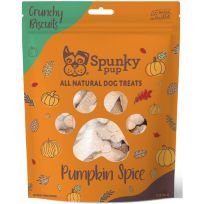 Spunky Pup Crunchy Biscuit Treats, Pumpkin Spice, 6185, 10 OZ
