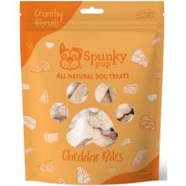Spunky Pup Crunchy Biscuit Treats, Cheddar Bites, 6190, 10 OZ