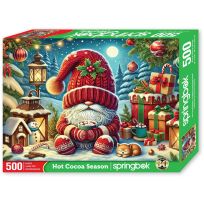 springbok® Hot Cocoa Season Jigsaw Puzzle, 500 Piece, 34-01725
