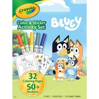 Crayola® Color & Sticker Activity Set, Bluey, 04-2743