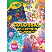 Crayola® Coloring Book, Colossal Collection of Coloring, 288-Pages, 04-0845