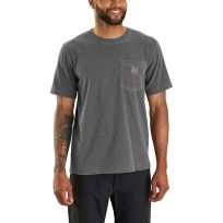 Carhartt Men's Re-Engineered Relaxed Fit Lightweight Short-Sleeve Garment Dyed Pocket T-Shirt