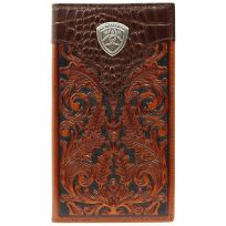 Ariat® Oak Embossed Rodeo Wallet, A3516208