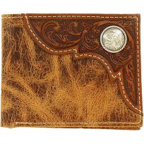Ariat® Distressed Bi-Fold Wallet, A3532408