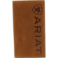 Ariat® Word and Shield Debossed Rodeo Wallet, A3545244