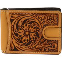 Ariat® Bifold Money Clip Wallet, A3546308