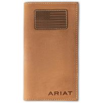 Ariat® USA Flag Patch Rodeo Wallet, A3548344