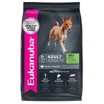 Eukanuba™ Adult Small & Medium Breed Small Bites Dry Dog Food with Chicken, 473-218-15, 30 LB Bag