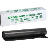 Warp's® Agri-Poly Sheeting Roll, 4.5 Mil, HPC-40-B, Black, 40 FT x 100 FT