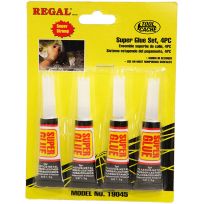 Toolcache REGAL® Super Glue, 4-Pack, 19045