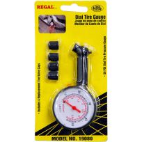 Toolcache REGAL® 50 PSI Dial Tire Pressure Gauge, 19080