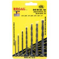 Toolcache REGAL® Drill Bit Set, 7-Piece, 19210