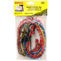 Toolcache REGAL® Stretch Cord Set, 3-Piece, 19365