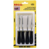Toolcache REGAL® Mini Pick & Hook Set, 4-Piece, 19651