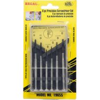 Toolcache REGAL® Precision Screwdriver Set, 6-Piece, 19655