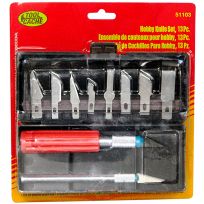 Toolcache Hobby Knife Set, 13-Piece, 51103