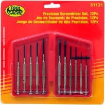 Toolcache Precision Screwdriver Set, 12-Piece, 51131