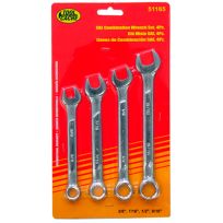 Toolcache Sae Combination Wrench, 4-Piece, 51165
