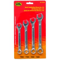 Toolcache Metric Combination Wrench, 4-Piece, 51166
