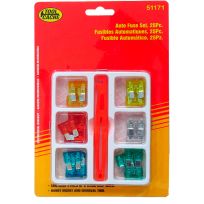 Toolcache Automotive Fuse Kit, 25-Piece, 51171