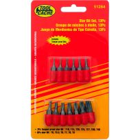Toolcache Tamper Proof Star Bit Set, 13-Piece, 51284