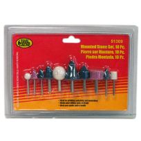 Toolcache Mounted Stone Set, 10-Piece, 51309