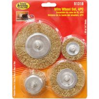 Toolcache Wire Wheel Set, 4-Piece, 51318