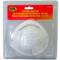 Toolcache Dust Mask, 30-Pack, 51339