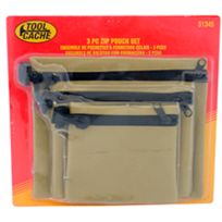 Toolcache Zip Pouch Set, 3-Piece, 51345