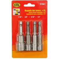 Toolcache Magnetic Nutsetter Set, 4-Piece, 51441