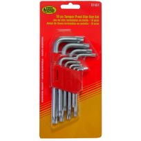 Toolcache Tamper Proof Star Key Set, 10-Piece, 51451