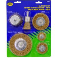 Toolcache Wire Brush Set, 6-Piece, 56181