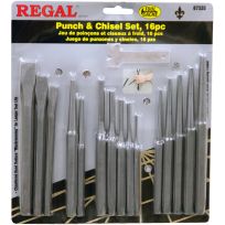 Toolcache REGAL® Punch & Chisel Set, 16-Piece, 67335