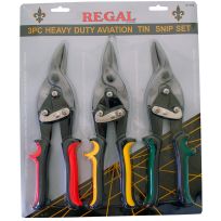Toolcache REGAL® Aviation Tin Snip Set, 3-Piece, 67356