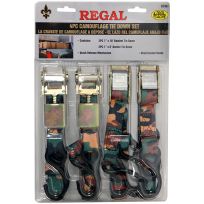 Toolcache REGAL® Camo Tie Down Set, 4-Piece, 67361